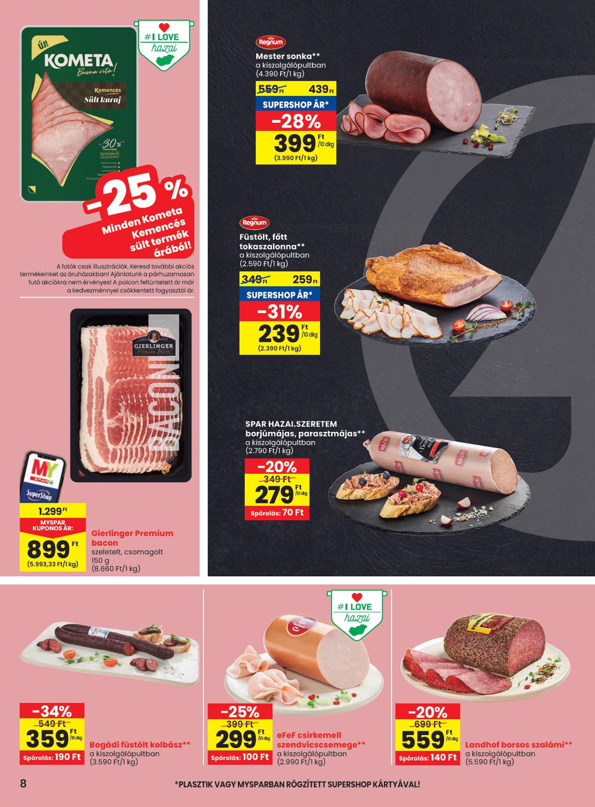 spar - SPAR akciós újság, érvényes 05.08. - 05.14. - page: 8