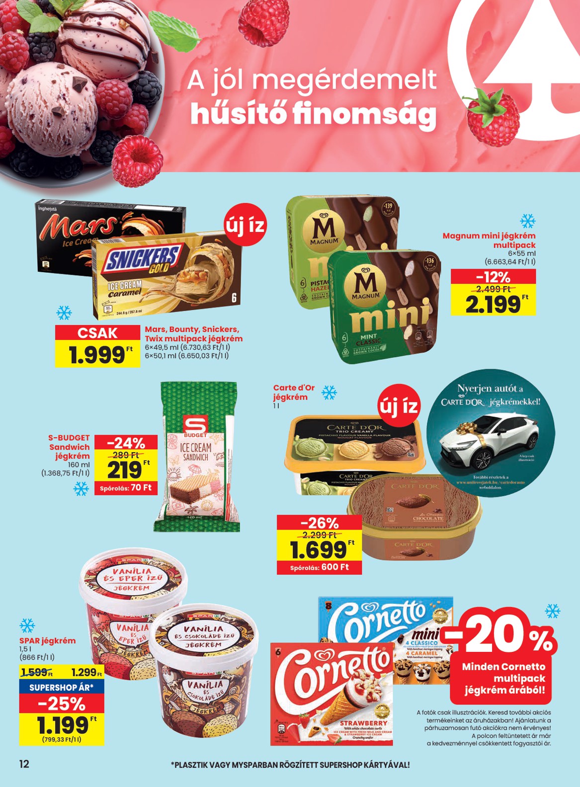 spar - SPAR akciós újság, érvényes 05.08. - 05.14. - page: 12