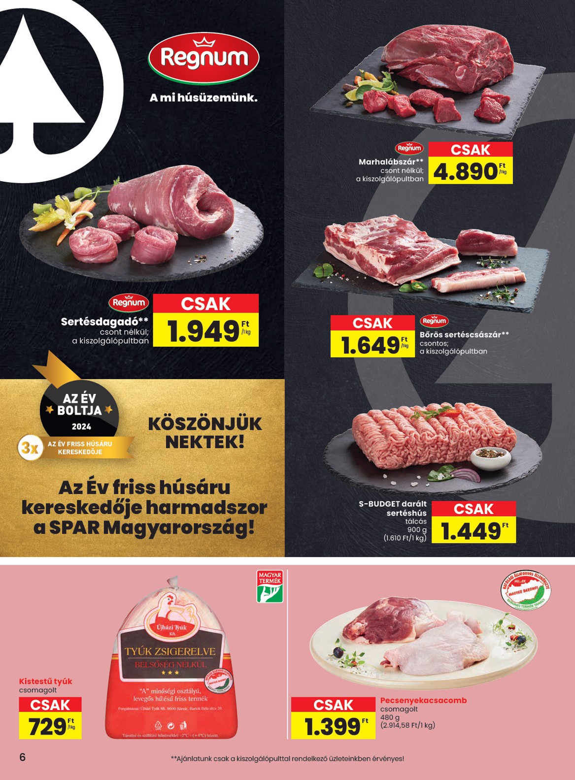 spar - SPAR akciós újság, érvényes 05.08. - 05.14. - page: 6