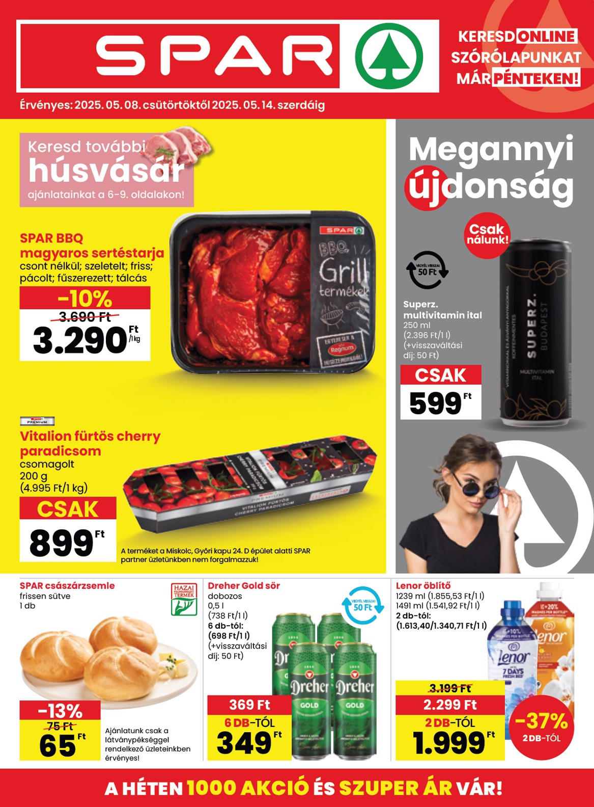 spar - SPAR akciós újság, érvényes 05.08. - 05.14.