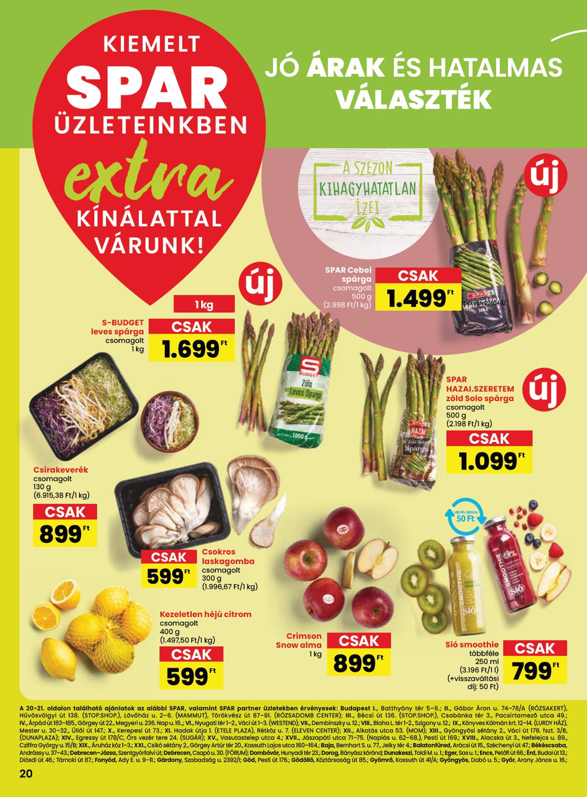 spar - SPAR - Extra akciós újság, érvényes 05.08. - 05.14.