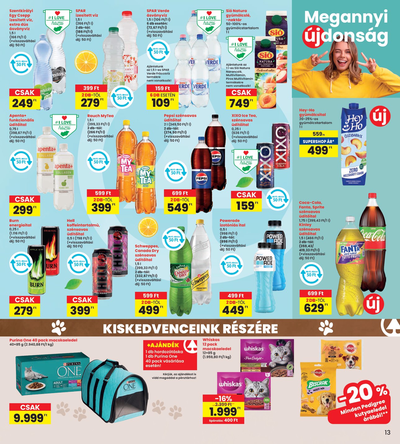 spar - INTERSPAR akciós újság, érvényes 05.08. - 05.14. - page: 13