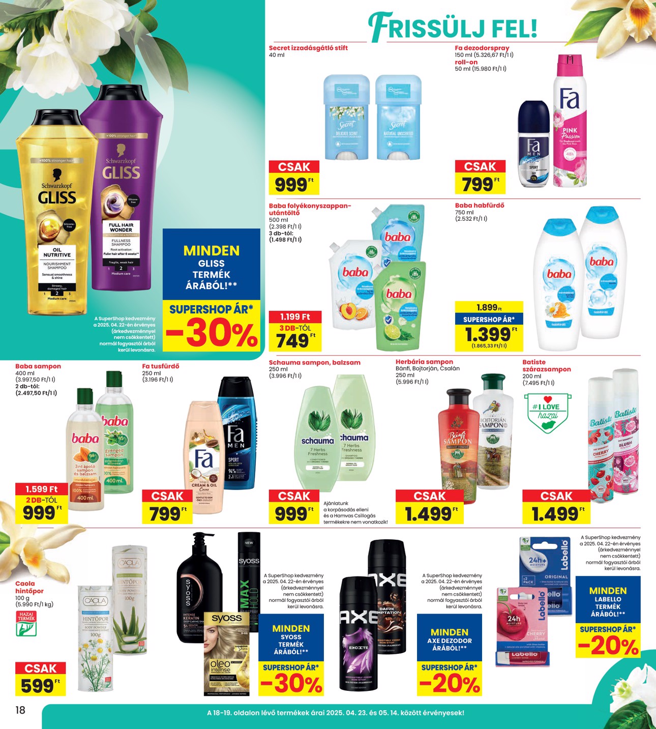 spar - INTERSPAR akciós újság, érvényes 05.08. - 05.14. - page: 18