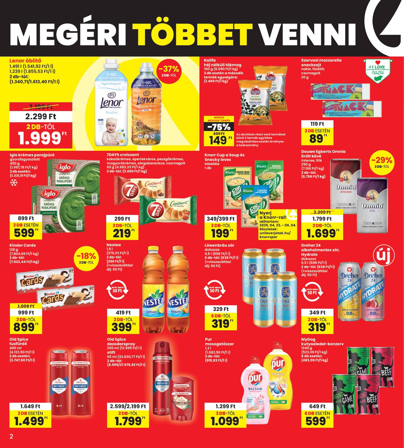 spar - INTERSPAR akciós újság, érvényes 05.08. - 05.14. - page: 2