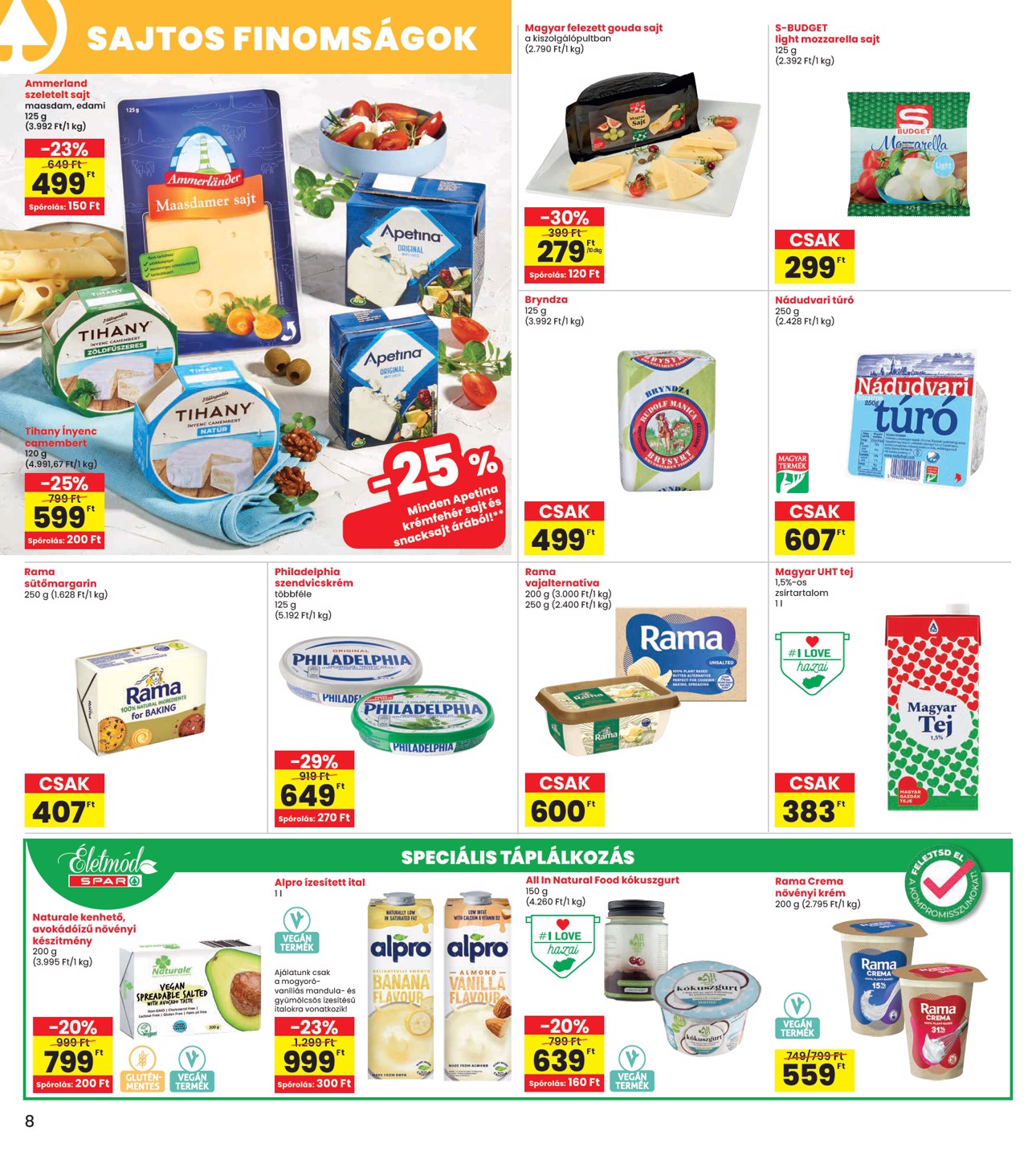 spar - INTERSPAR akciós újság, érvényes 05.08. - 05.14. - page: 8