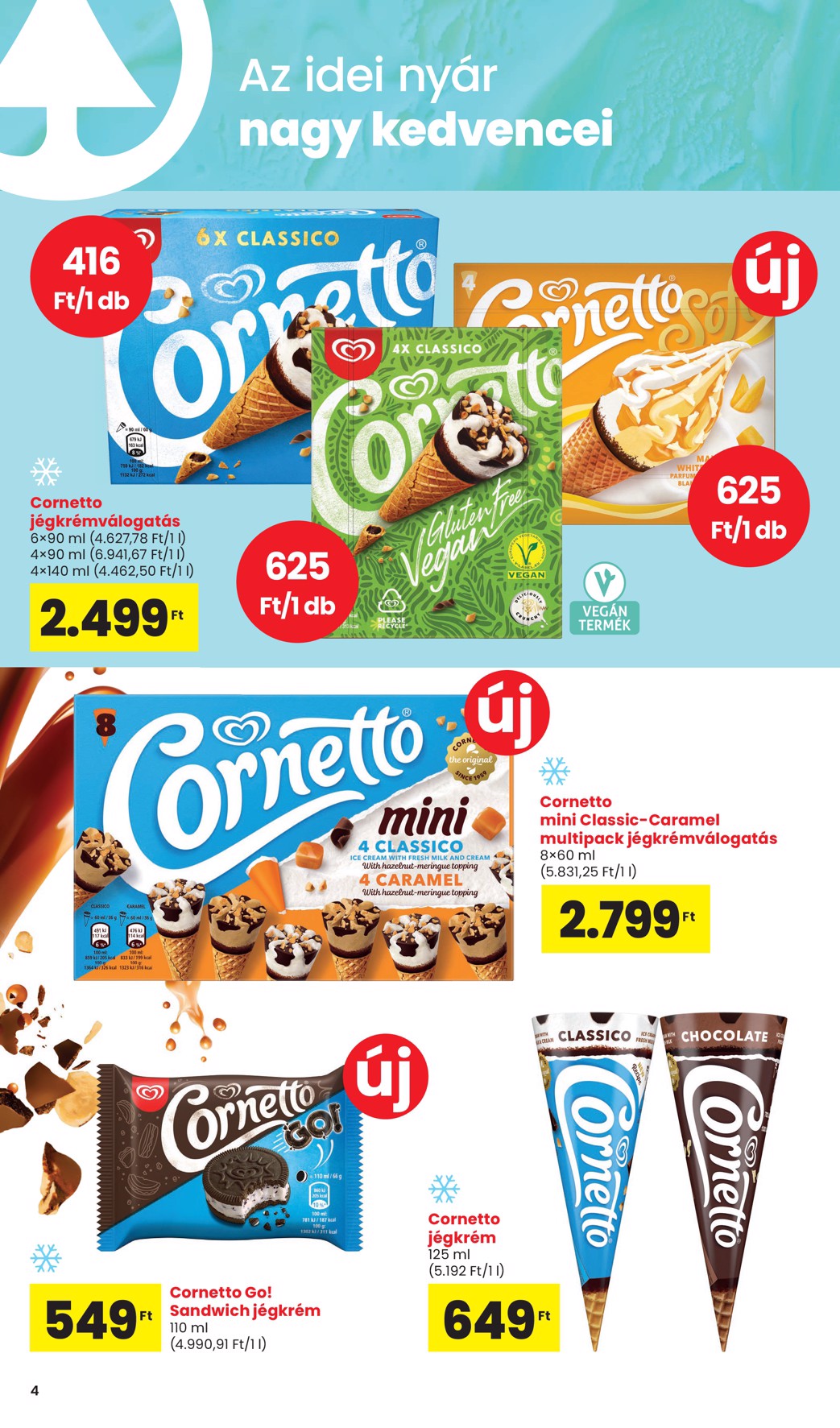 spar - SPAR - Nyári jégkrém katalógus akciós újság, érvényes 05.15. - 08.31. - page: 4