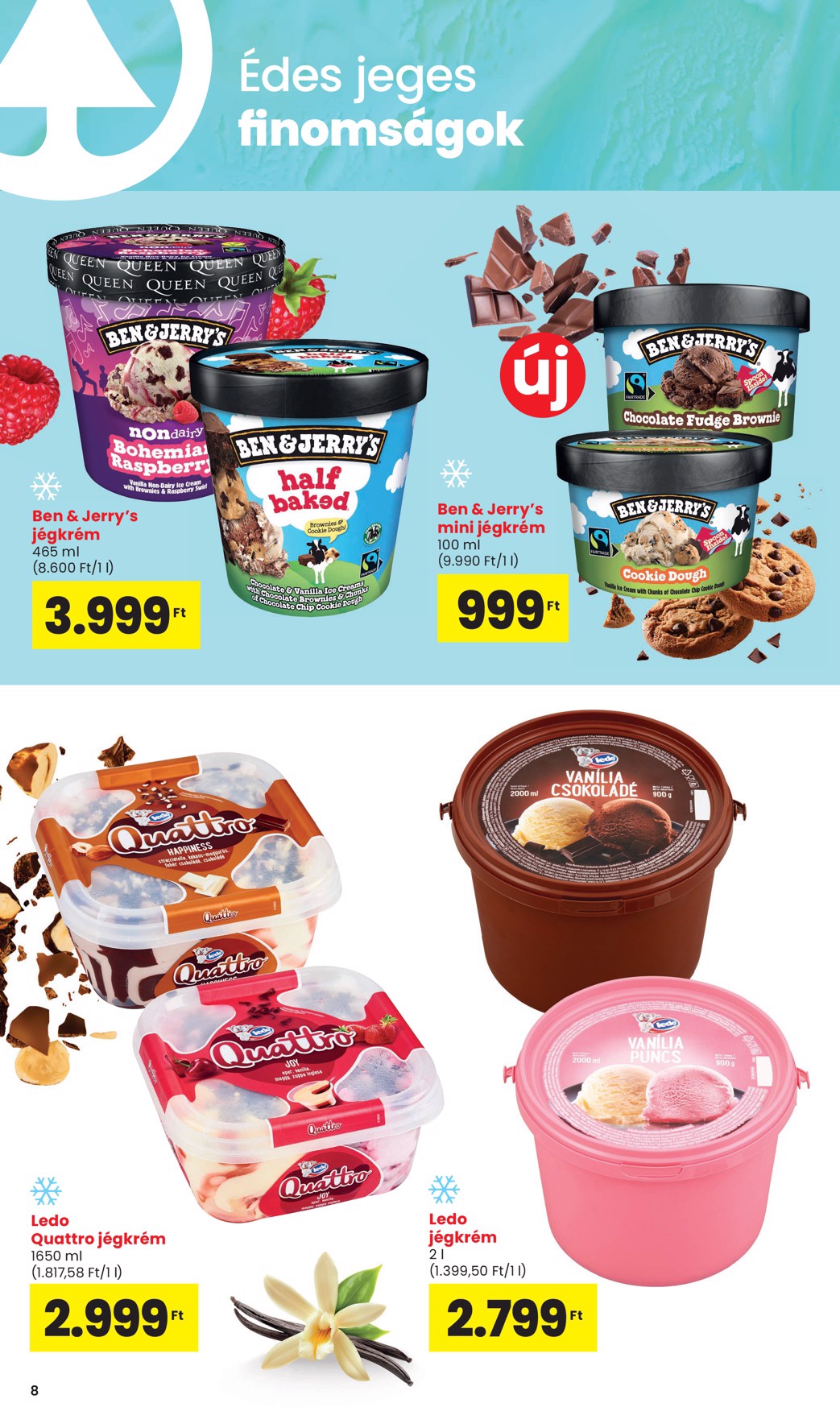 spar - SPAR - Nyári jégkrém katalógus akciós újság, érvényes 05.15. - 08.31. - page: 8