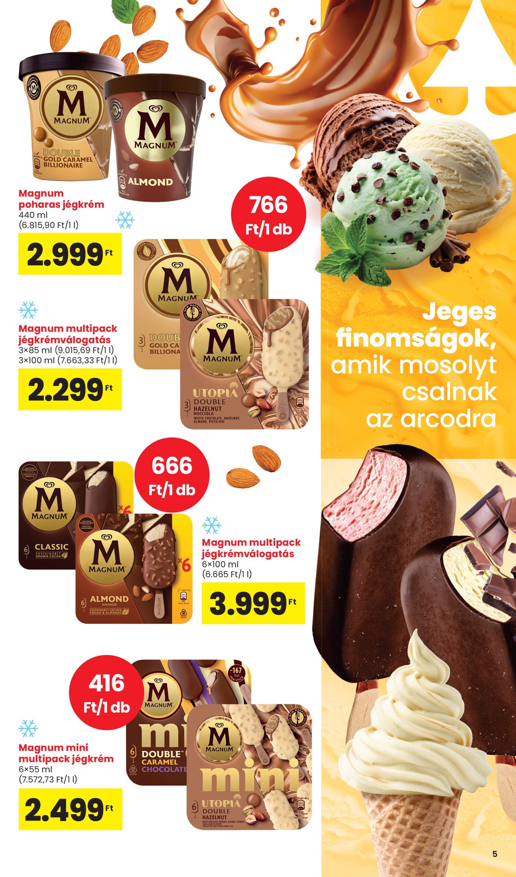 spar - SPAR - Nyári jégkrém katalógus akciós újság, érvényes 05.15. - 08.31. - page: 5