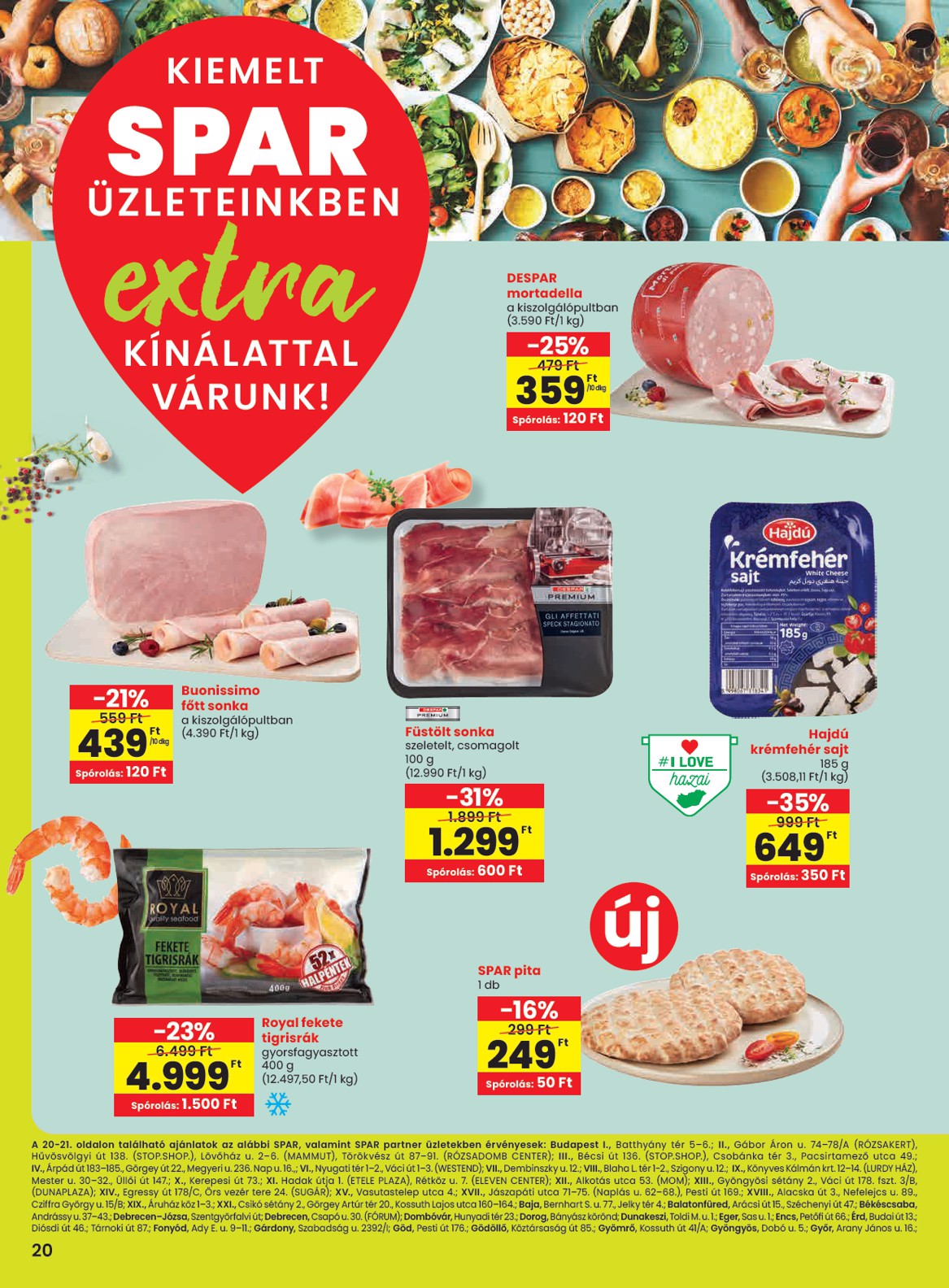 spar - SPAR - Extra akciós újság, érvényes 05.22. - 05.28.