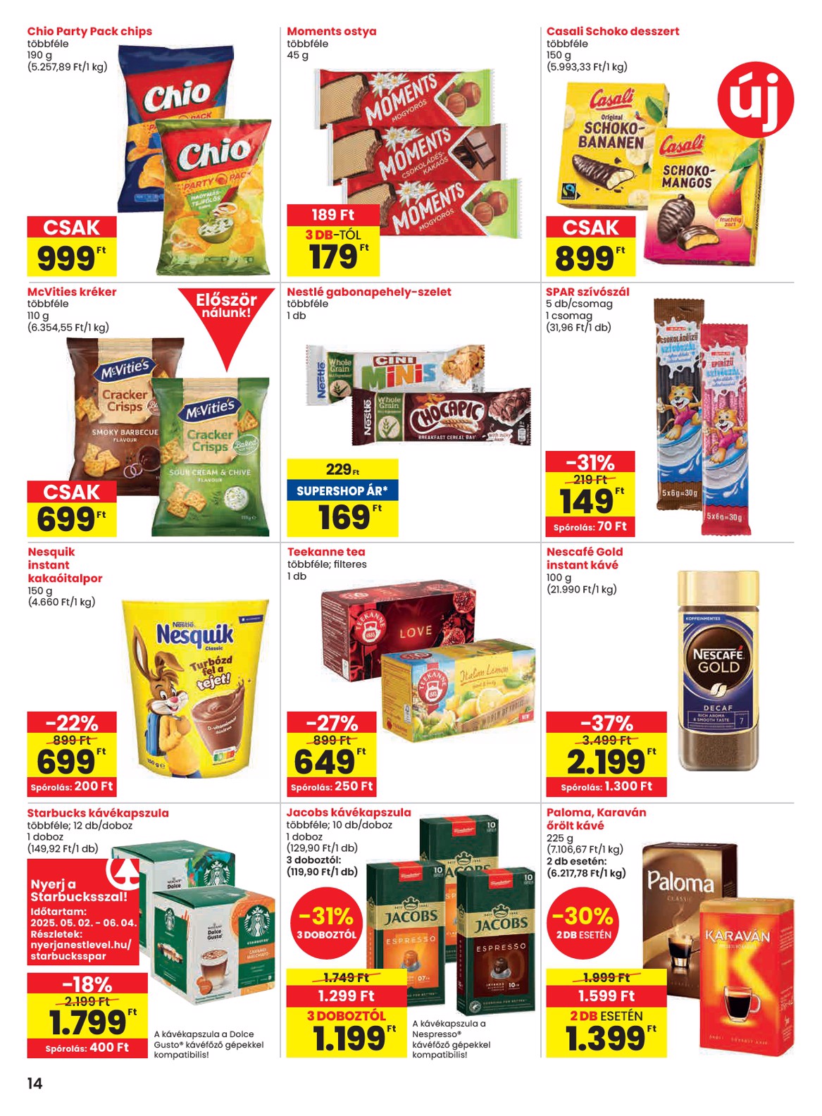 spar - SPAR akciós újság, érvényes 05.22. - 05.28. - page: 14