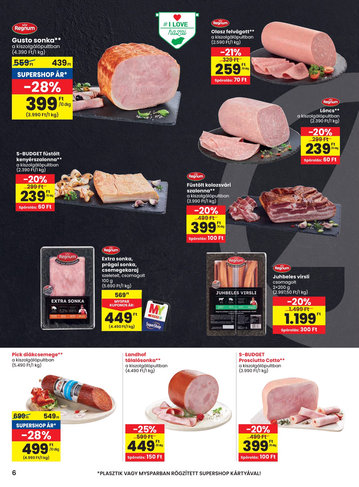 spar - SPAR akciós újság, érvényes 05.22. - 05.28. - page: 6