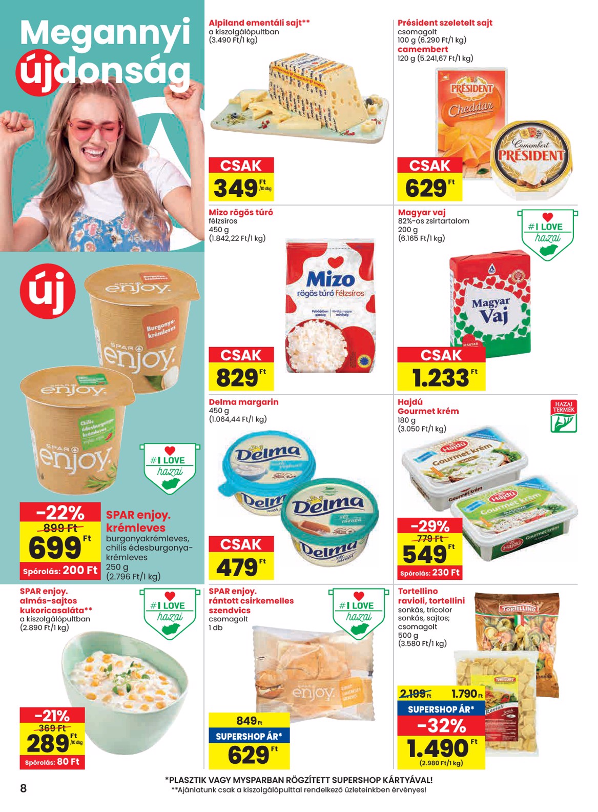 spar - SPAR akciós újság, érvényes 05.22. - 05.28. - page: 8