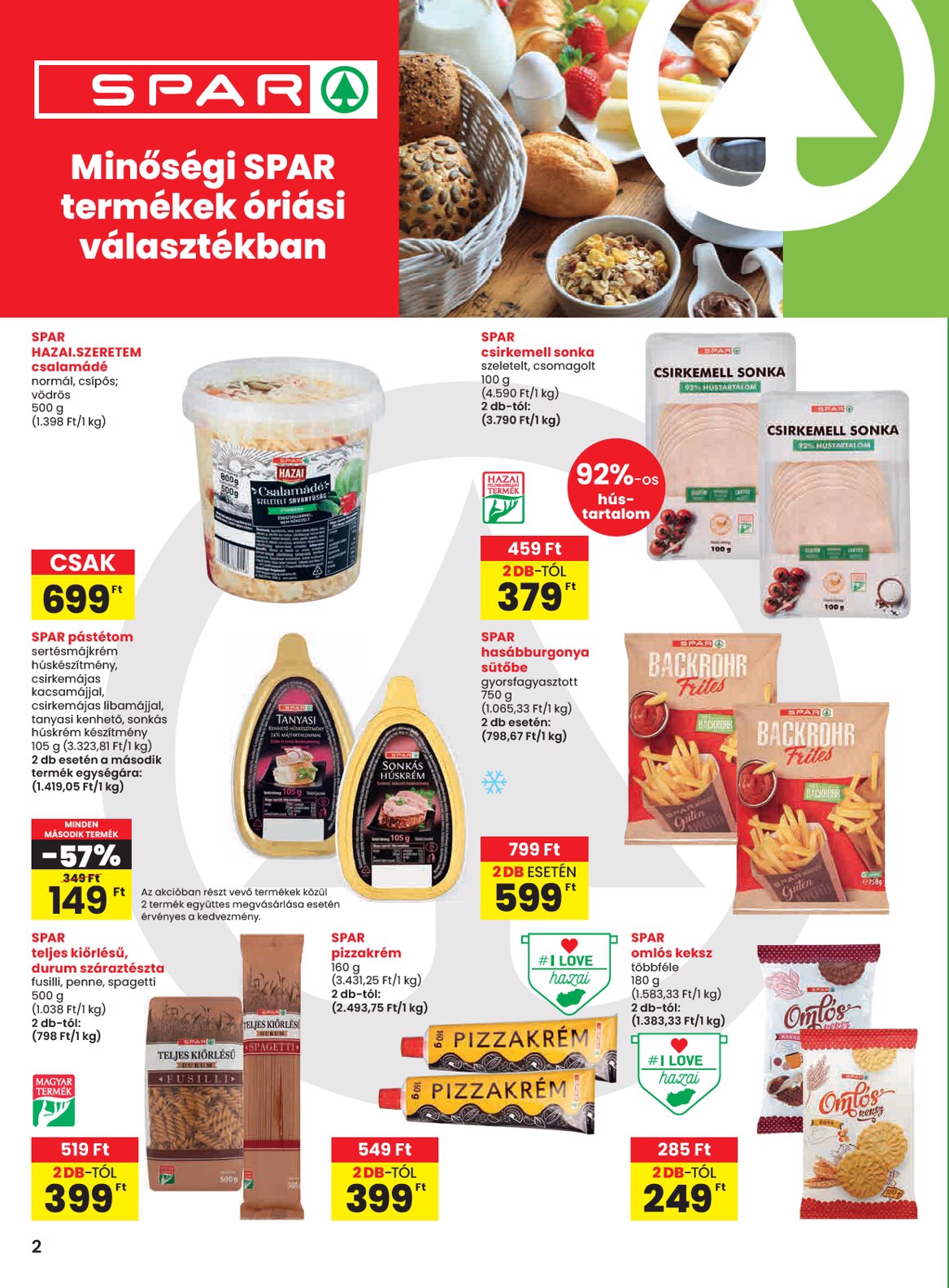 spar - SPAR akciós újság, érvényes 05.22. - 05.28. - page: 2