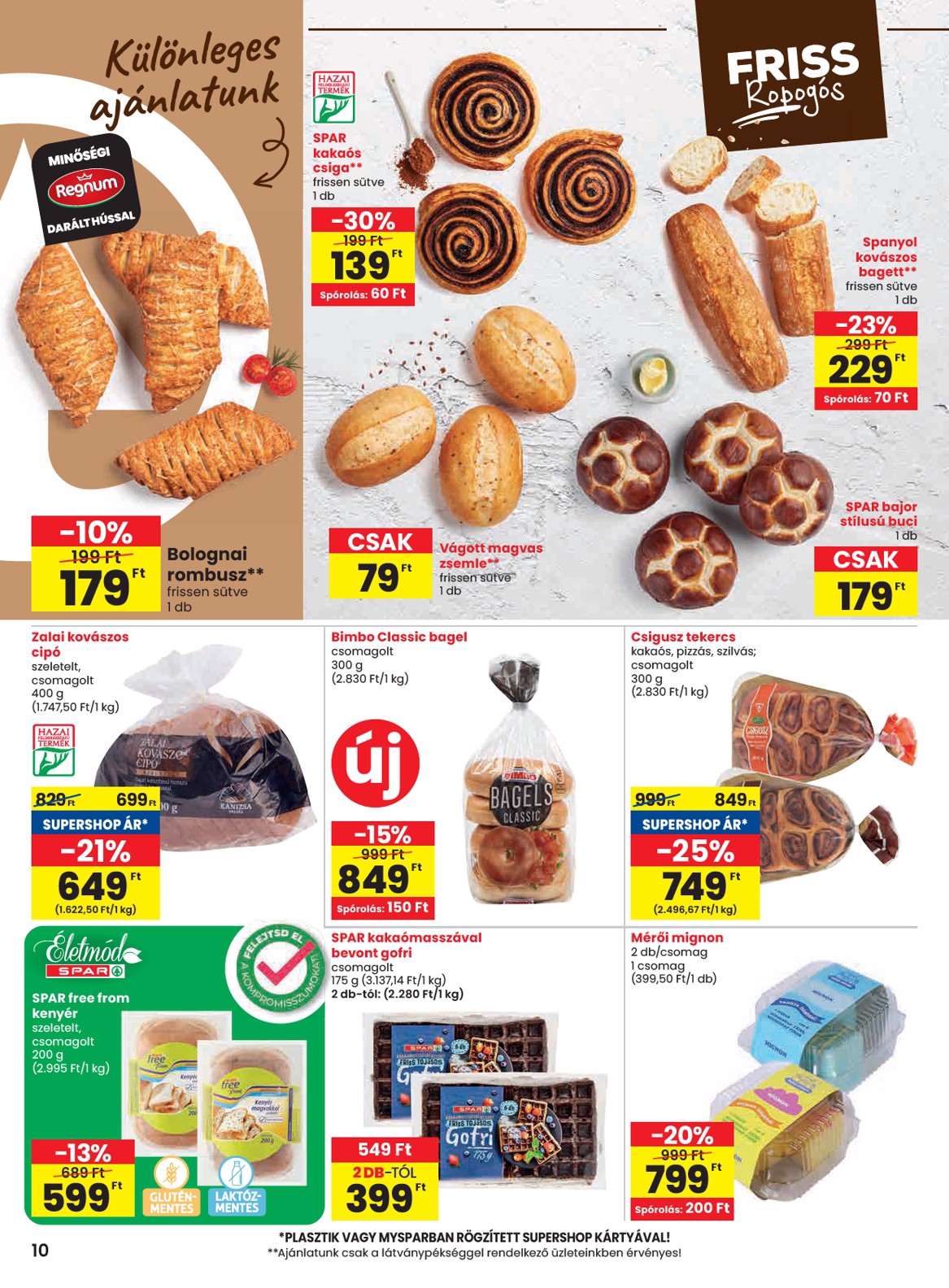 spar - SPAR akciós újság, érvényes 05.22. - 05.28. - page: 10