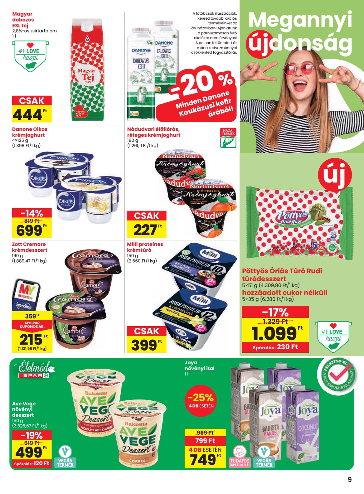 spar - SPAR akciós újság, érvényes 05.22. - 05.28. - page: 9