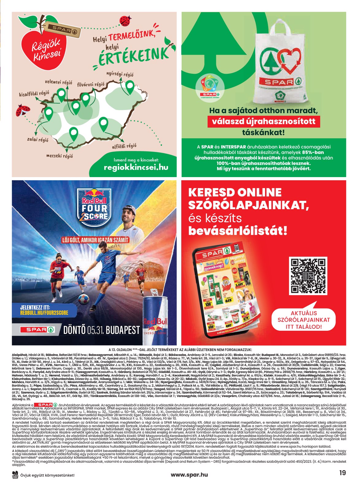 spar - SPAR akciós újság, érvényes 05.22. - 05.28. - page: 19