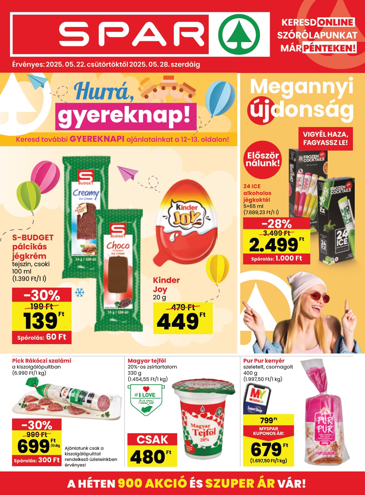 spar - SPAR akciós újság, érvényes 05.22. - 05.28.