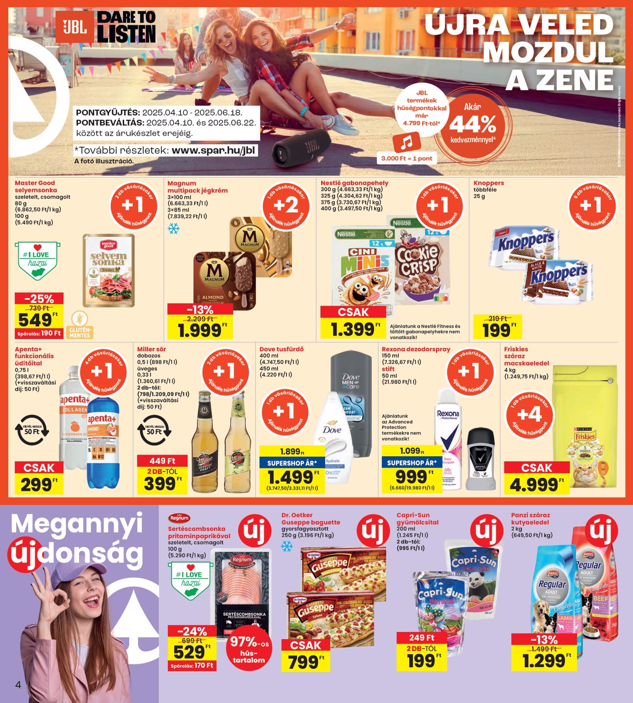 spar - INTERSPAR akciós újság, érvényes 05.22. - 05.28. - page: 4