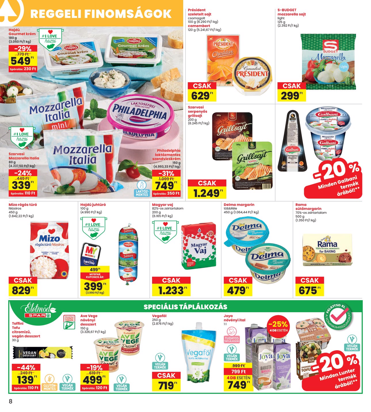 spar - INTERSPAR akciós újság, érvényes 05.22. - 05.28. - page: 8
