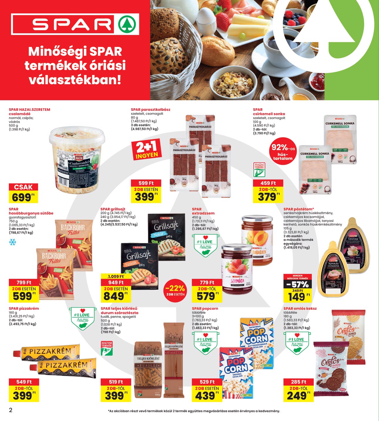 spar - INTERSPAR akciós újság, érvényes 05.22. - 05.28. - page: 2
