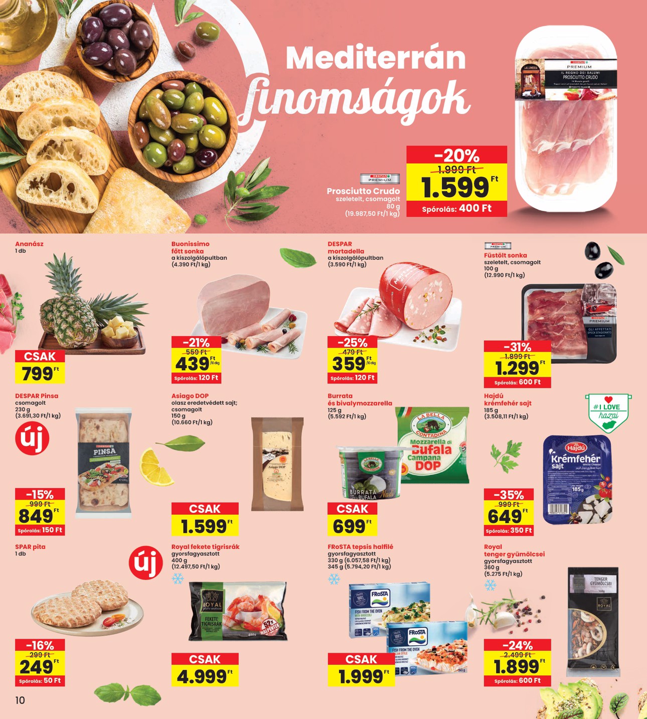 spar - INTERSPAR akciós újság, érvényes 05.22. - 05.28. - page: 10