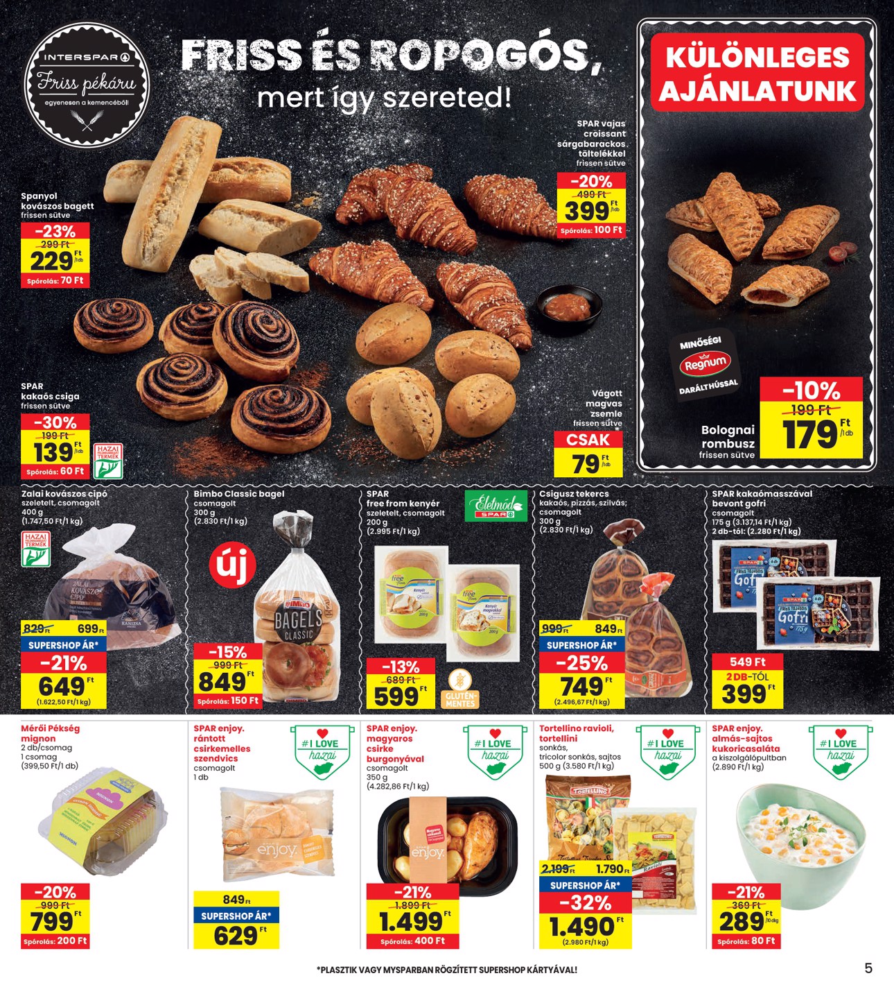 spar - INTERSPAR akciós újság, érvényes 05.22. - 05.28. - page: 5