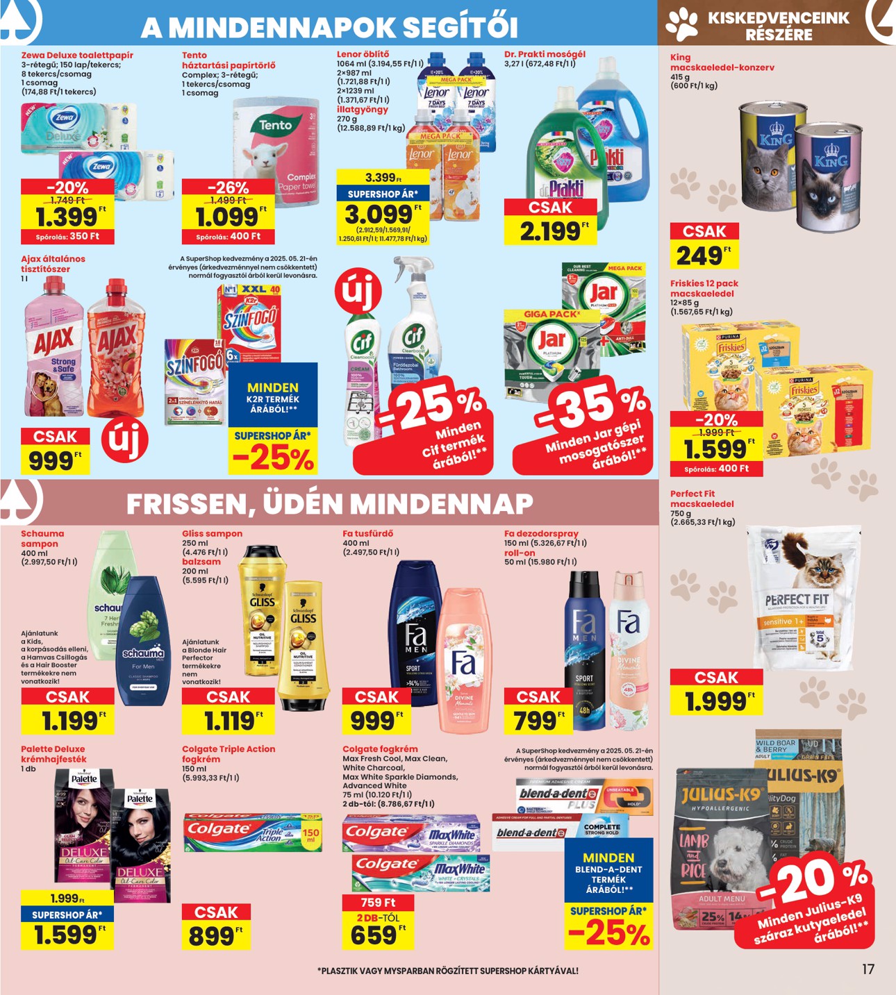 spar - INTERSPAR akciós újság, érvényes 05.22. - 05.28. - page: 17