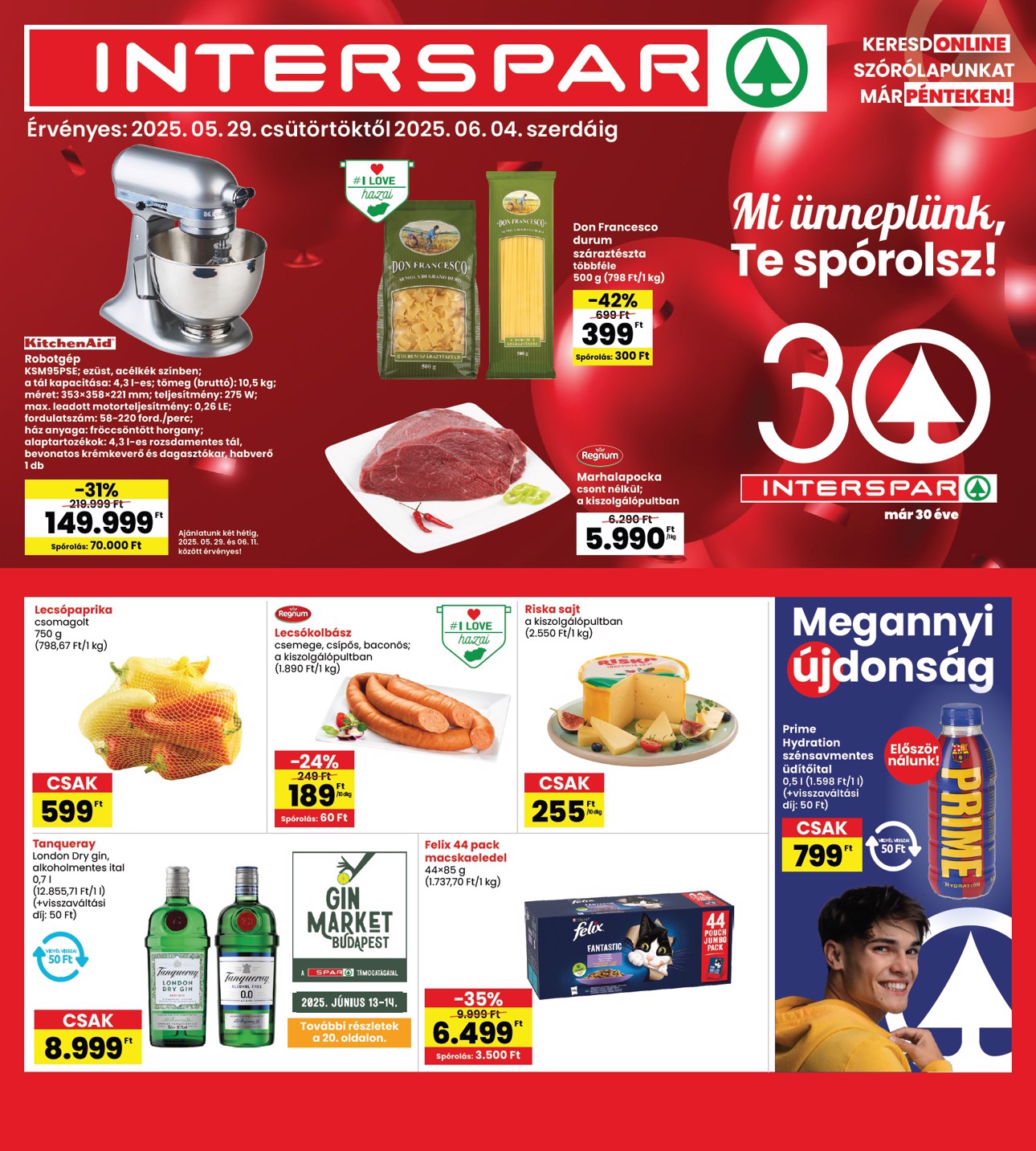 spar - INTERSPAR akciós újság, érvényes 05.29. - 06.04.
