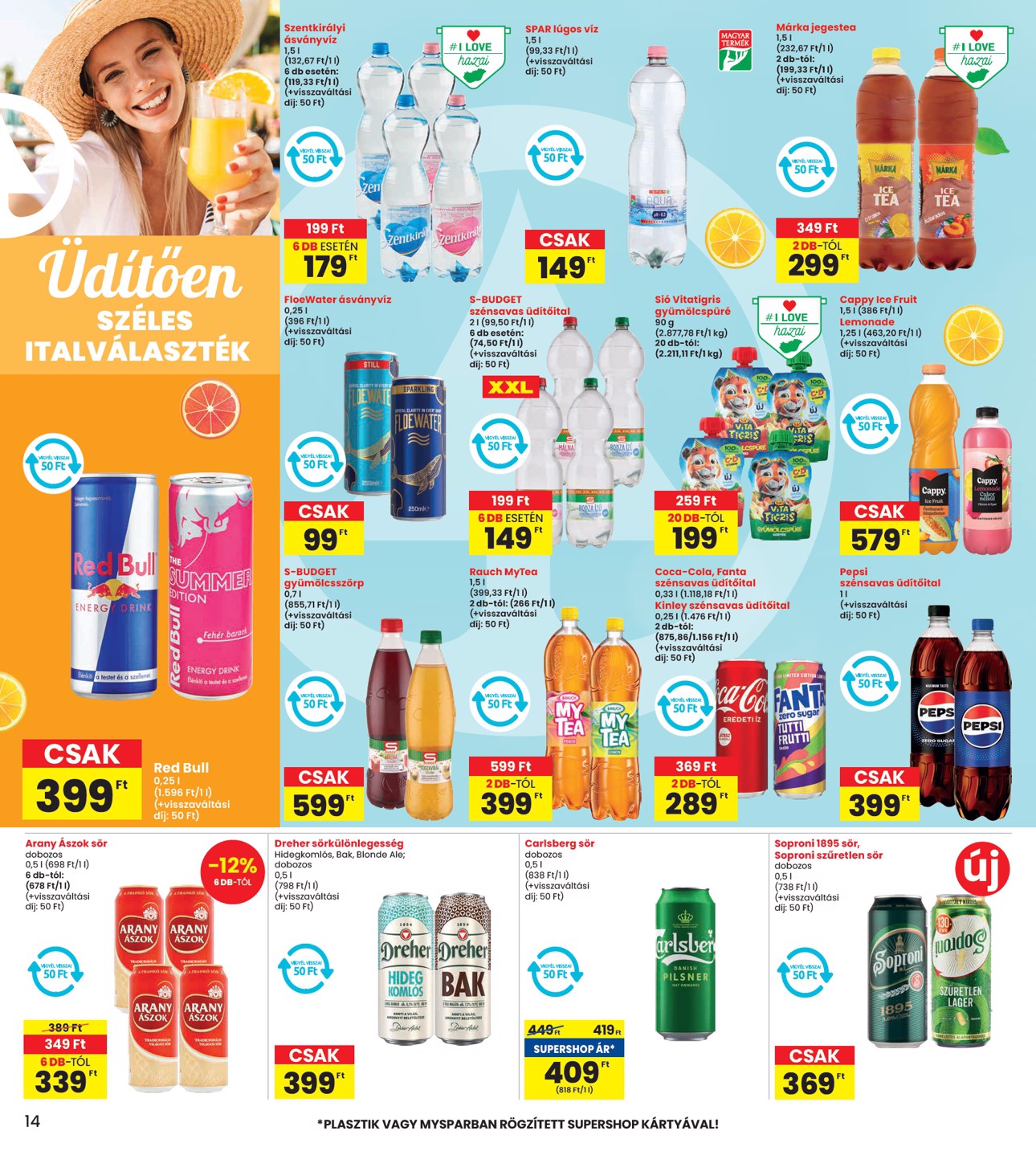 spar - INTERSPAR akciós újság, érvényes 05.29. - 06.04. - page: 14