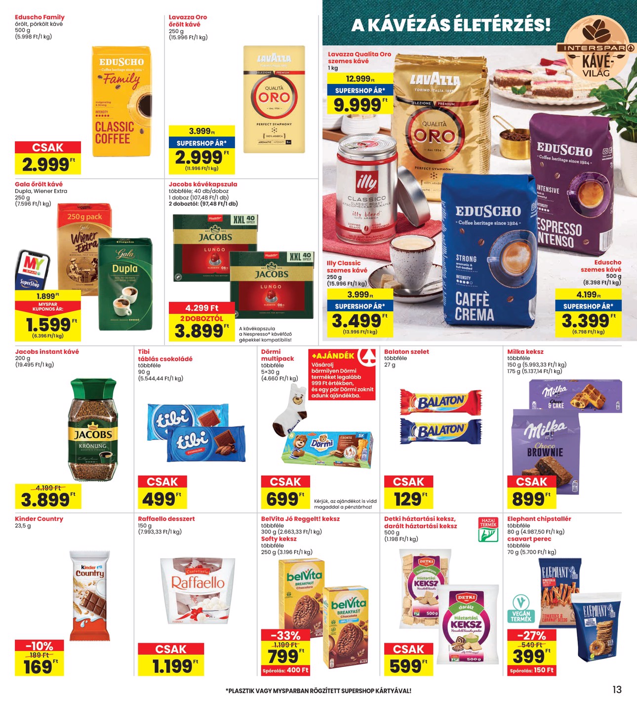 spar - INTERSPAR akciós újság, érvényes 05.29. - 06.04. - page: 13