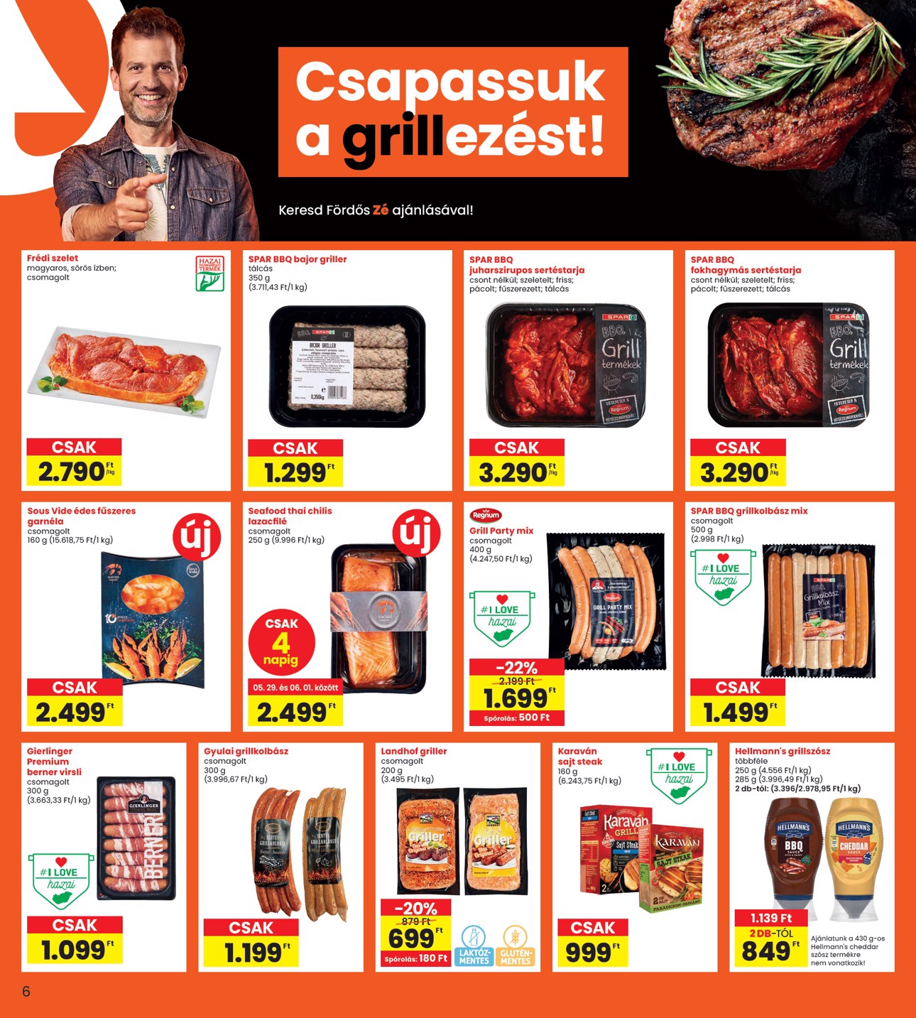 spar - INTERSPAR akciós újság, érvényes 05.29. - 06.04. - page: 6
