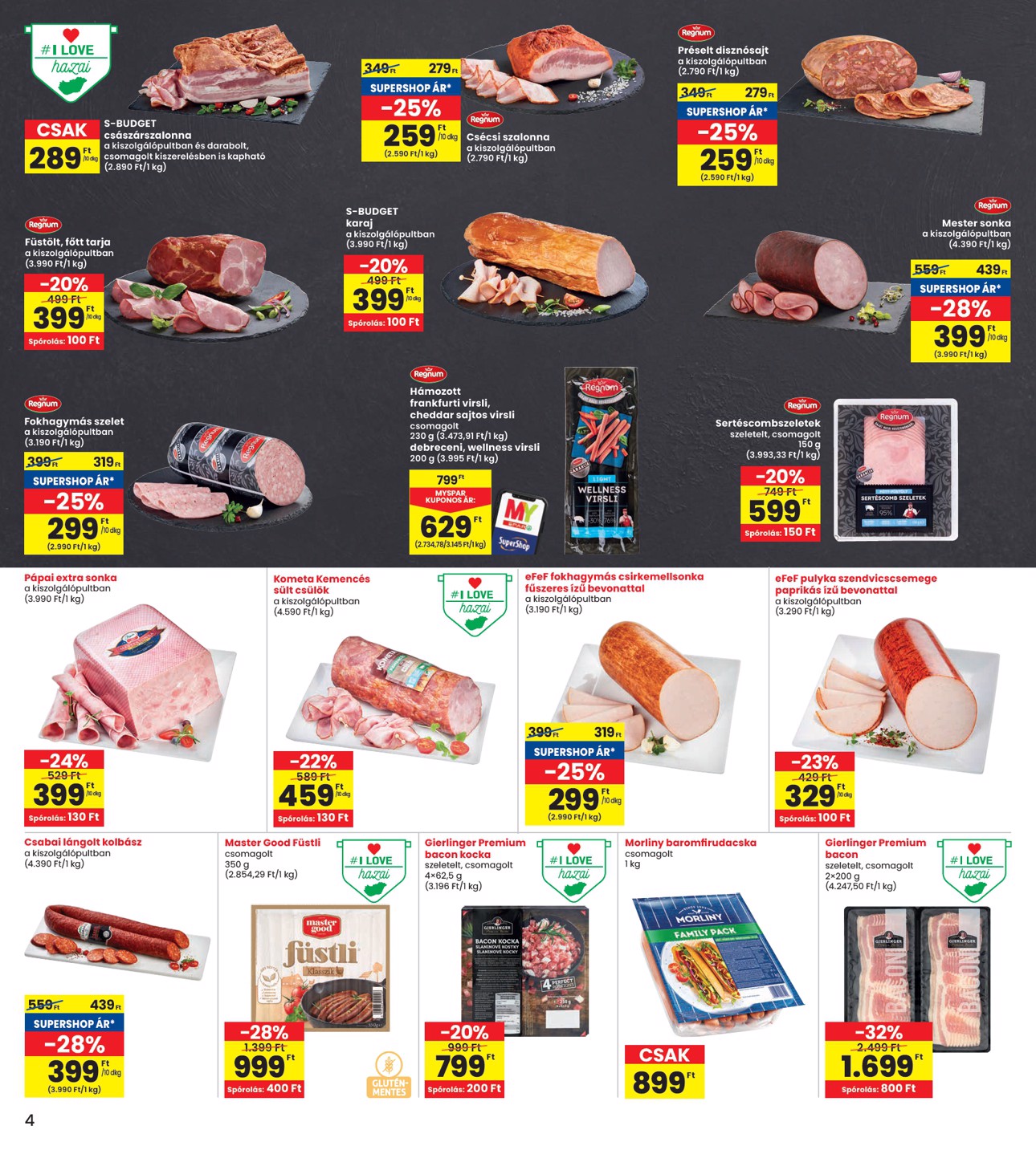 spar - INTERSPAR akciós újság, érvényes 05.29. - 06.04. - page: 4