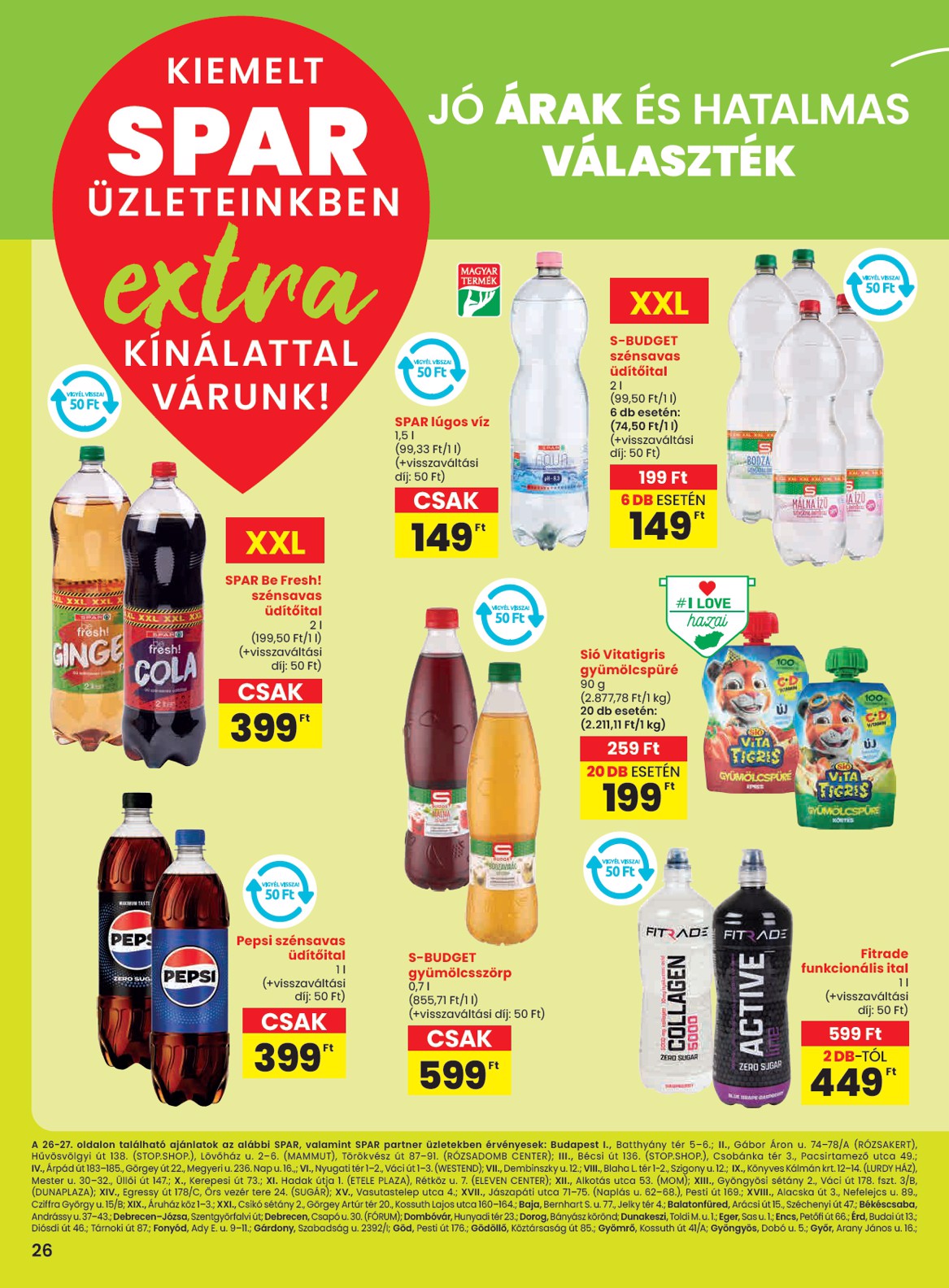 spar - SPAR - Extra akciós újság, érvényes 05.29. - 06.04. - page: 7