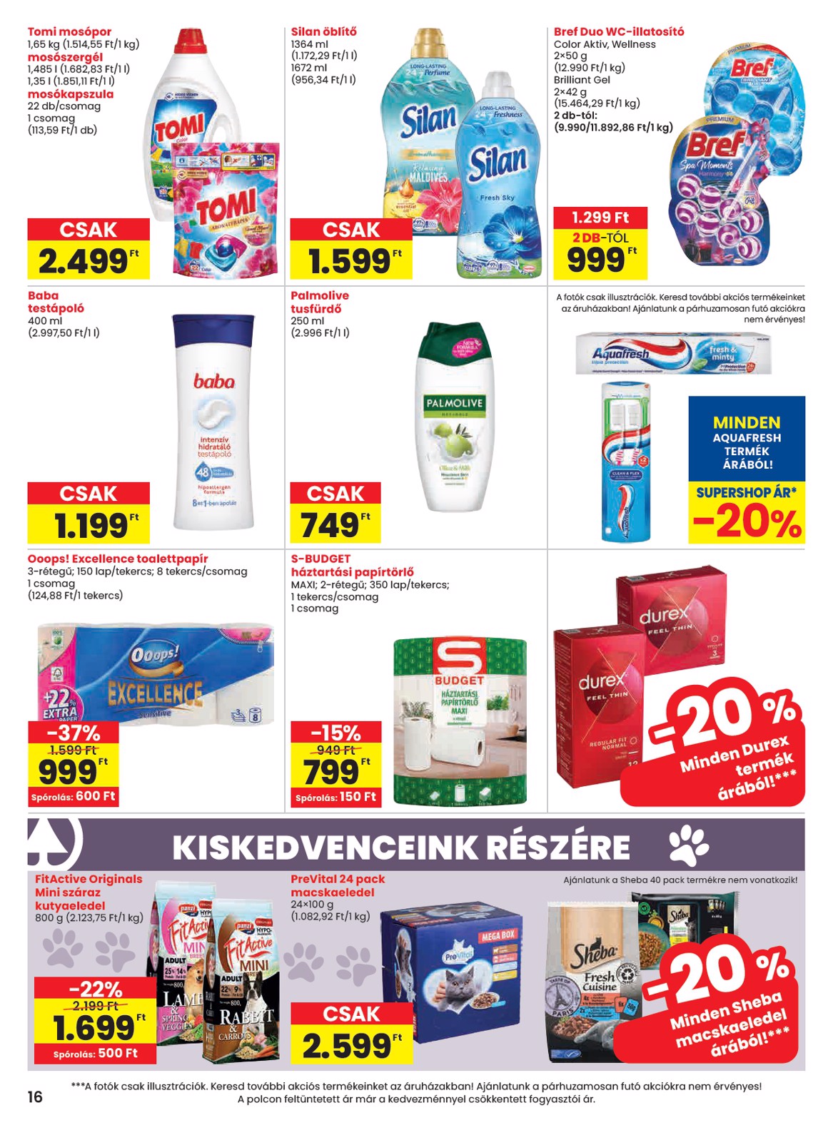 spar - SPAR akciós újság, érvényes 05.29. - 06.04. - page: 16