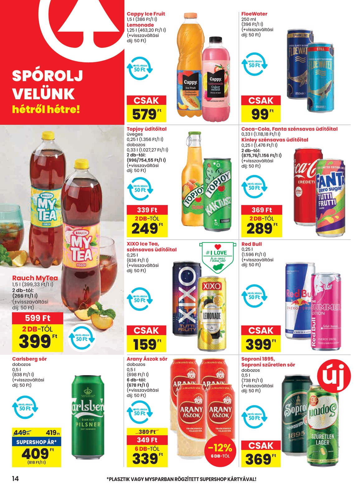 spar - SPAR akciós újság, érvényes 05.29. - 06.04. - page: 14