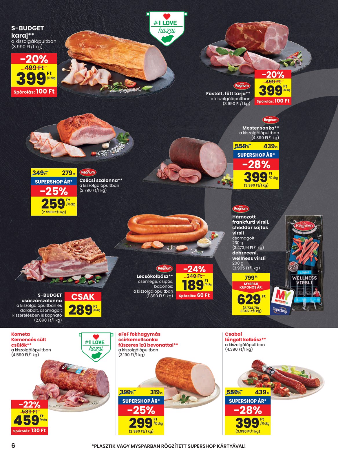spar - SPAR akciós újság, érvényes 05.29. - 06.04. - page: 6