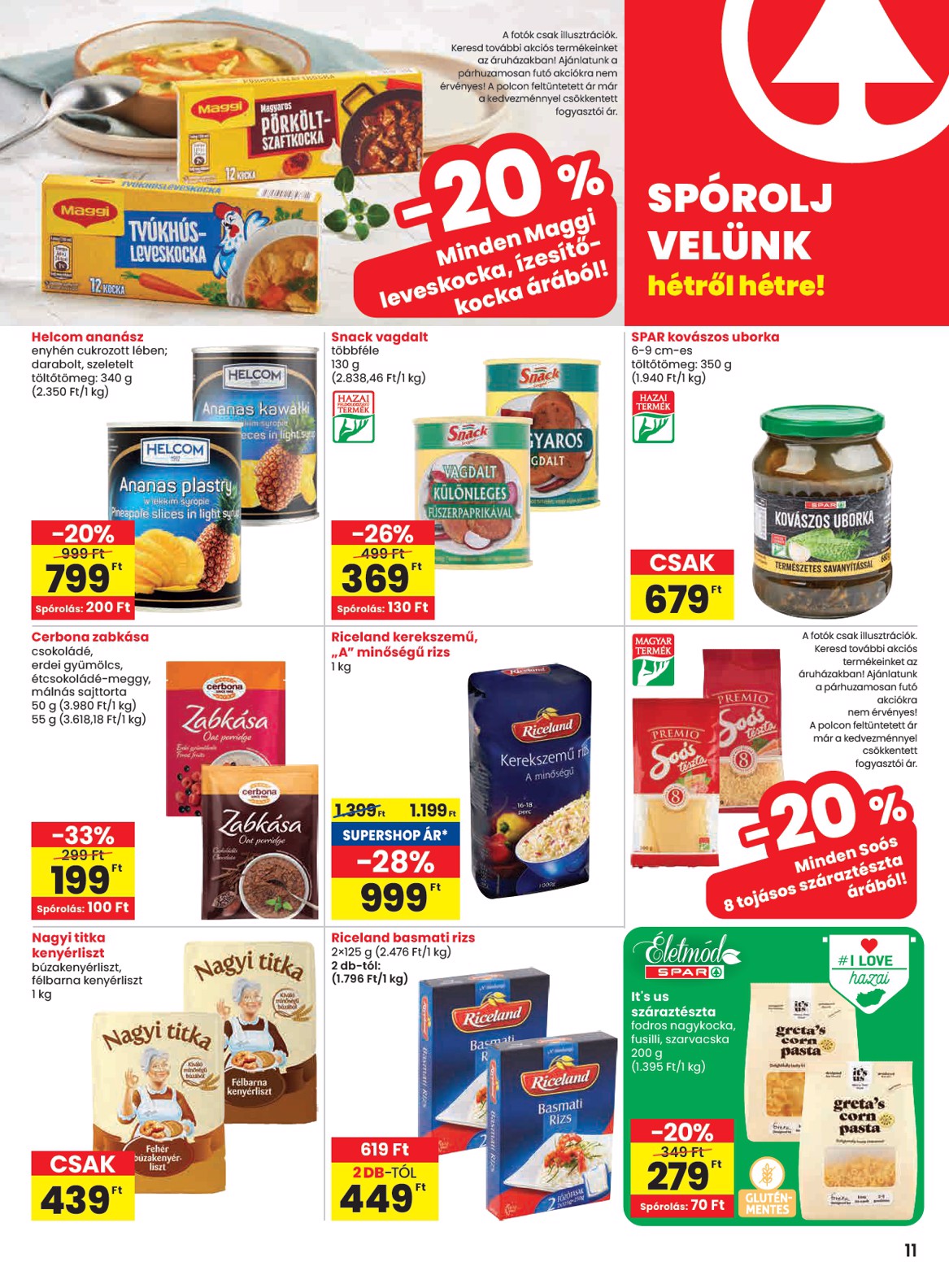 spar - SPAR akciós újság, érvényes 05.29. - 06.04. - page: 11