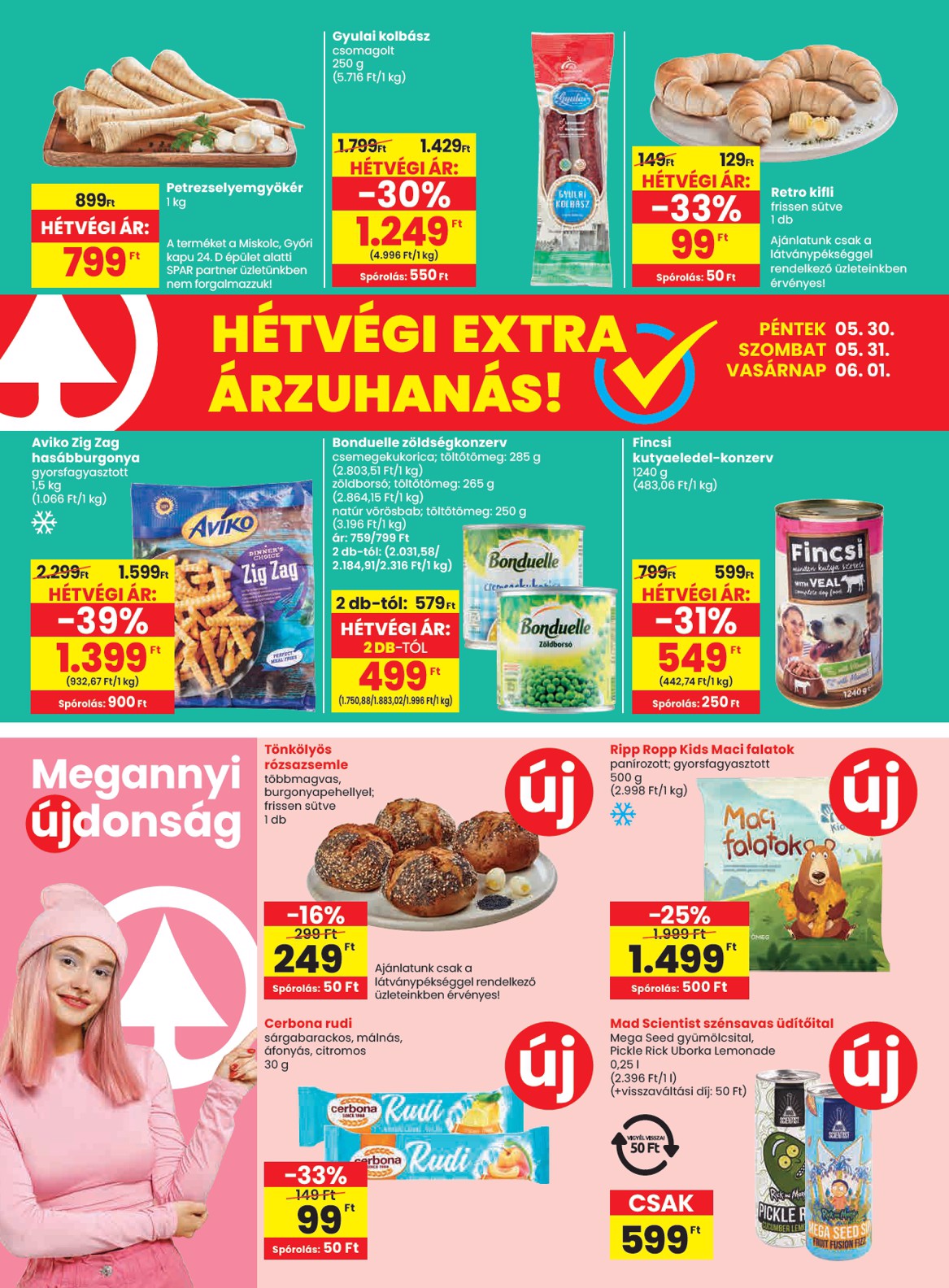 spar - SPAR akciós újság, érvényes 05.29. - 06.04. - page: 20