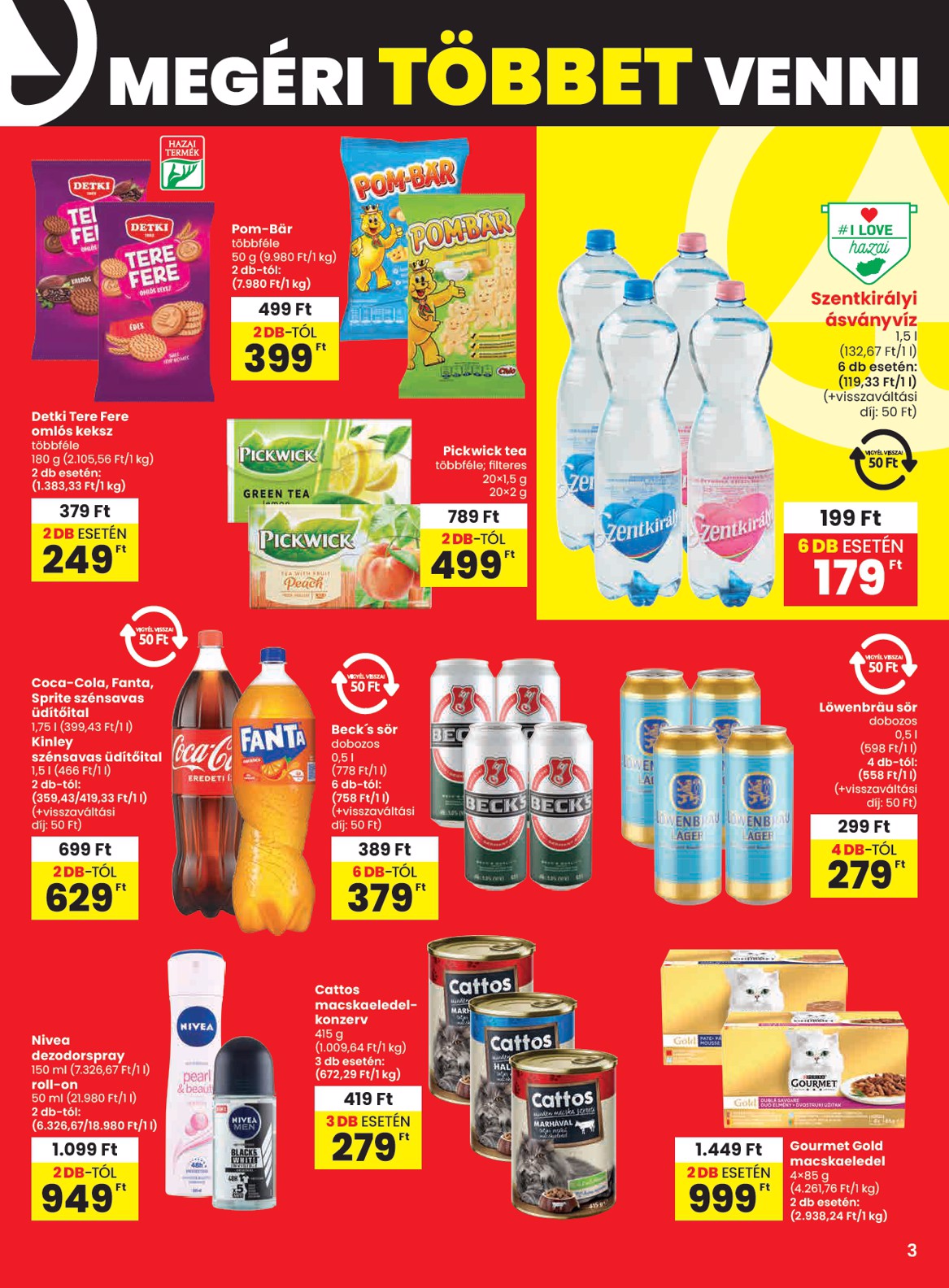 spar - SPAR akciós újság, érvényes 05.29. - 06.04. - page: 3
