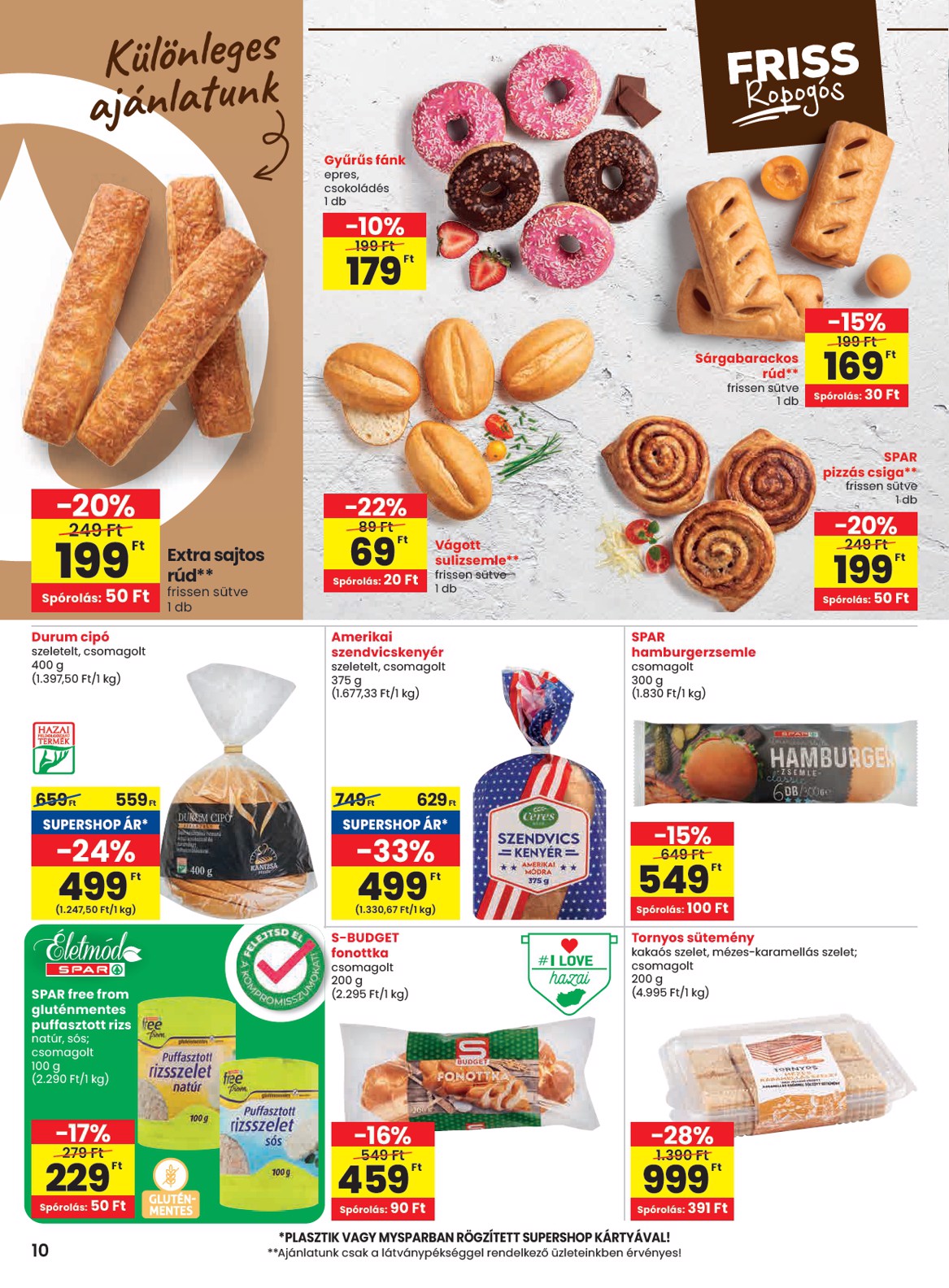 spar - SPAR akciós újság, érvényes 05.29. - 06.04. - page: 10