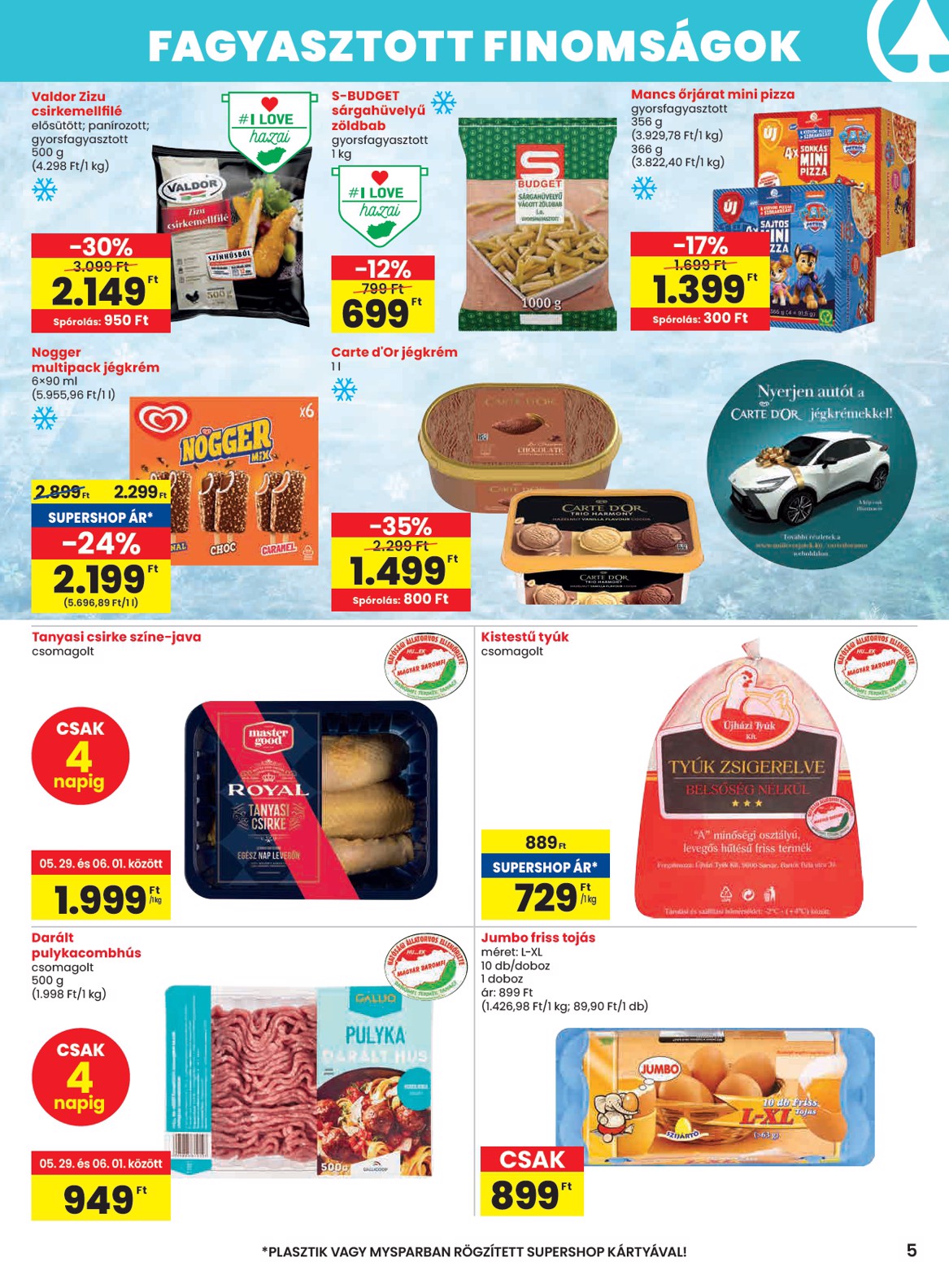 spar - SPAR - Hősök tere üzletnyitás akciós újság, érvényes 05.29. - 06.04. - page: 5