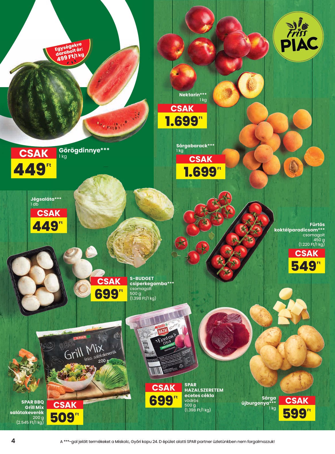 spar - SPAR - Hősök tere üzletnyitás akciós újság, érvényes 05.29. - 06.04. - page: 4