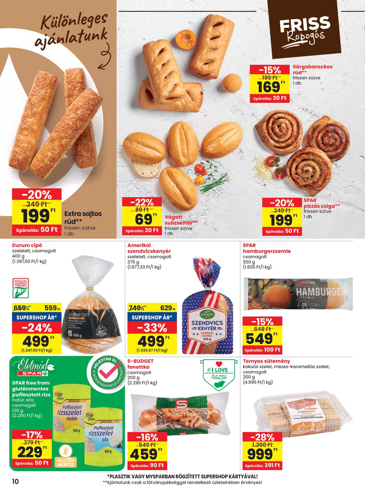 spar - SPAR - Hősök tere üzletnyitás akciós újság, érvényes 05.29. - 06.04. - page: 10