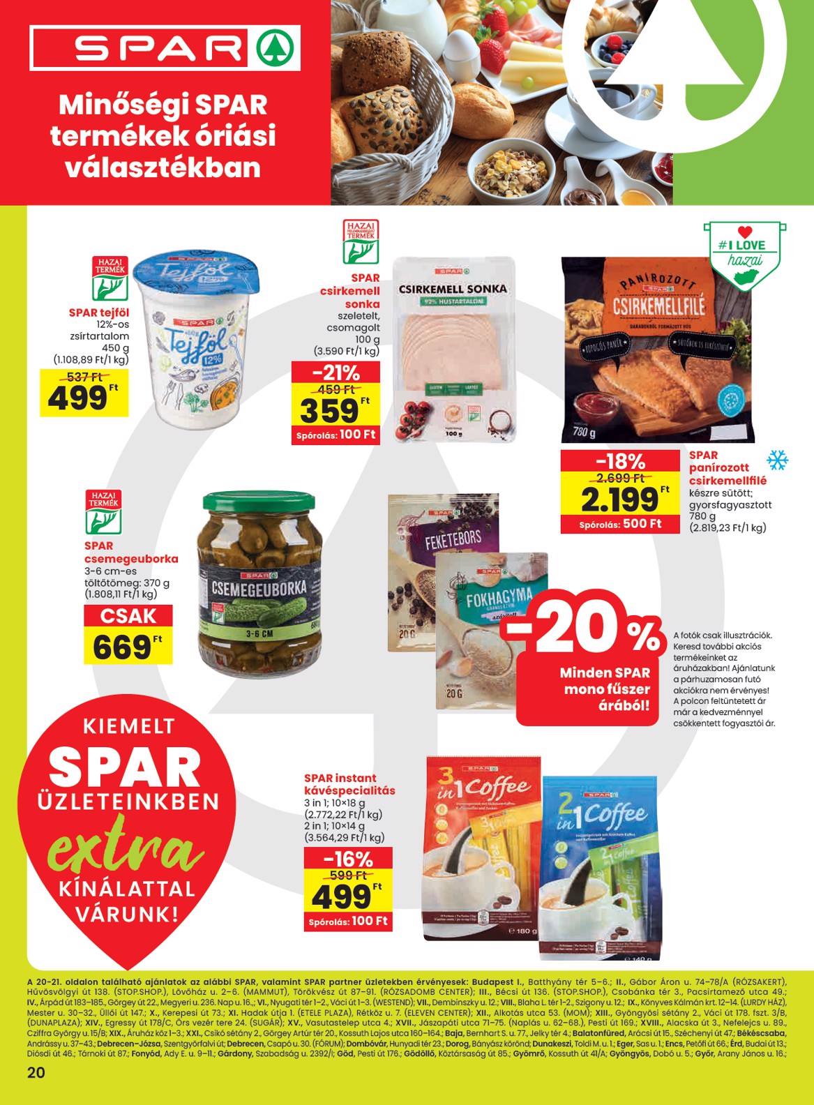 spar - SPAR - Extra akciós újság, érvényes 06.19. - 06.25.