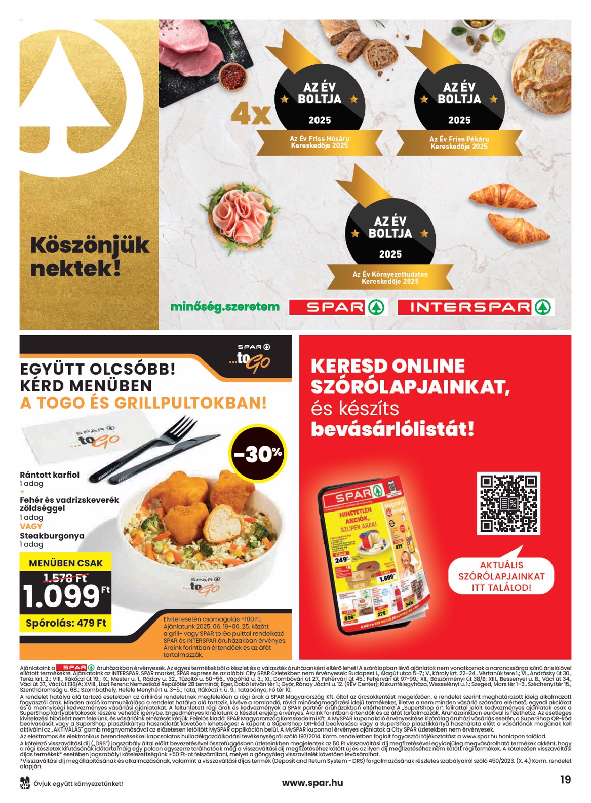 spar - SPAR akciós újság, érvényes 06.19. - 06.25. - page: 19