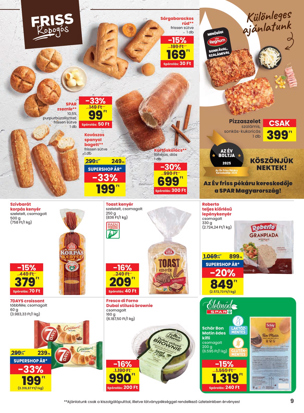 spar - SPAR akciós újság, érvényes 06.19. - 06.25. - page: 9