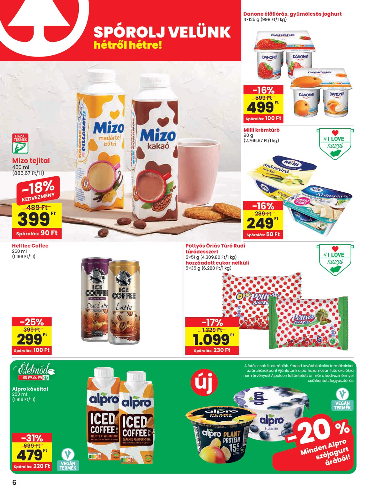 spar - SPAR akciós újság, érvényes 06.19. - 06.25. - page: 6