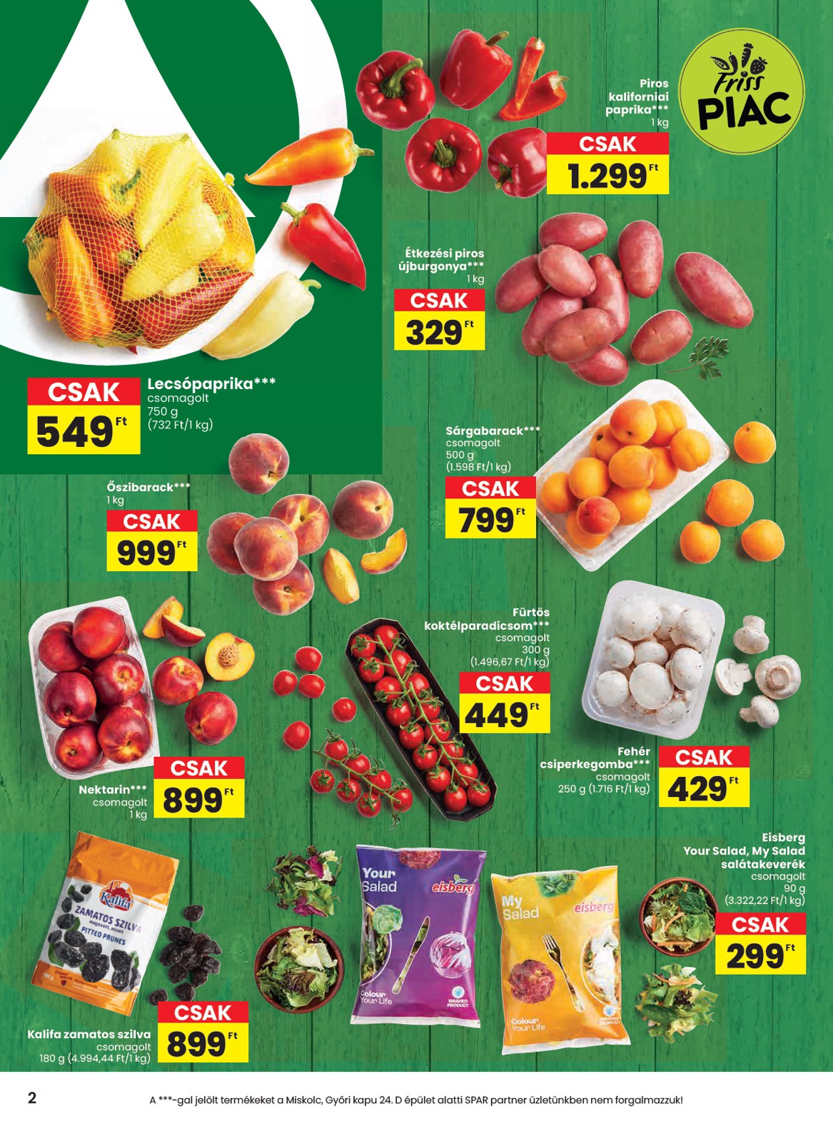 spar - SPAR akciós újság, érvényes 06.19. - 06.25. - page: 2