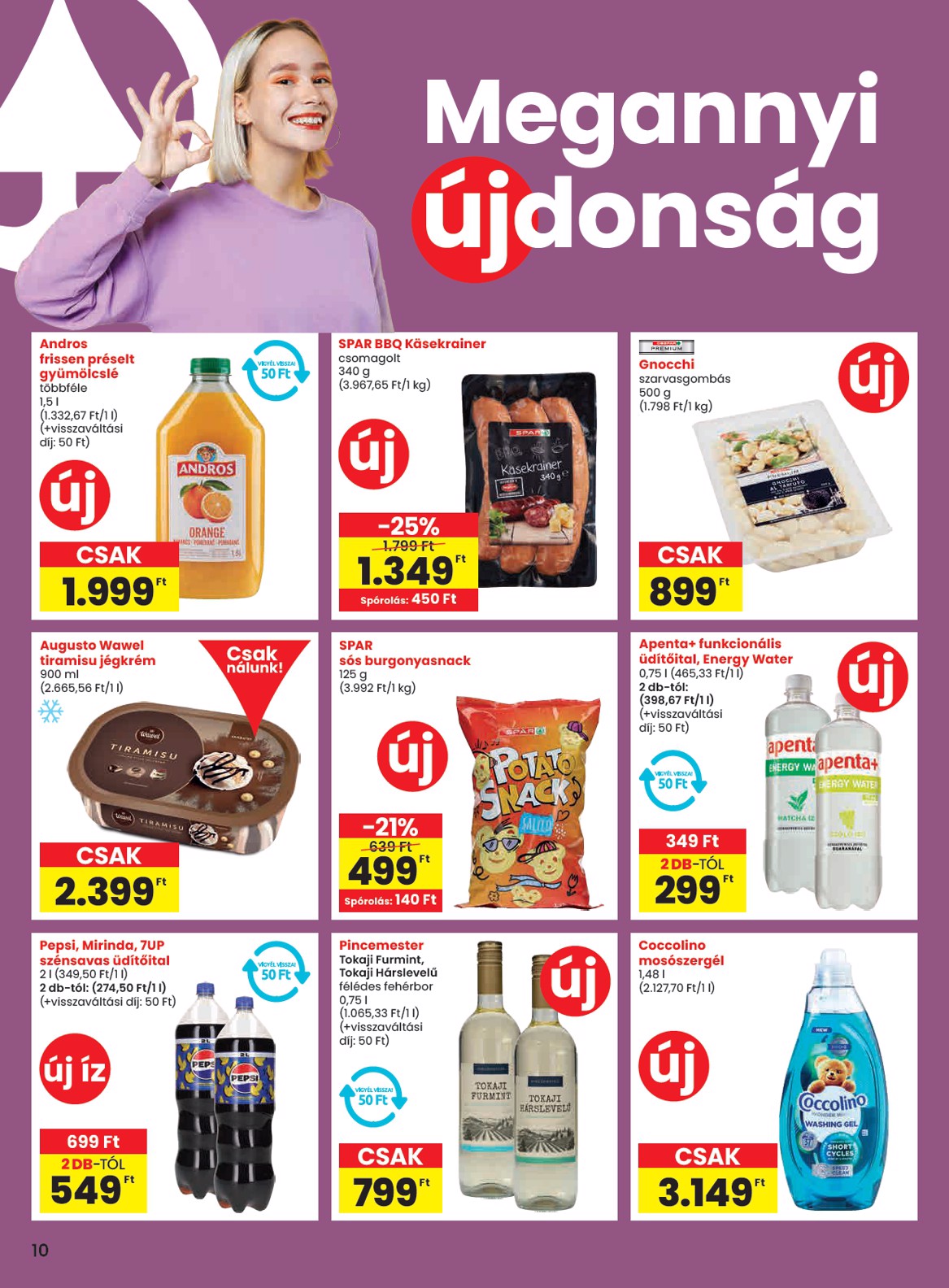 spar - SPAR akciós újság, érvényes 06.19. - 06.25. - page: 10