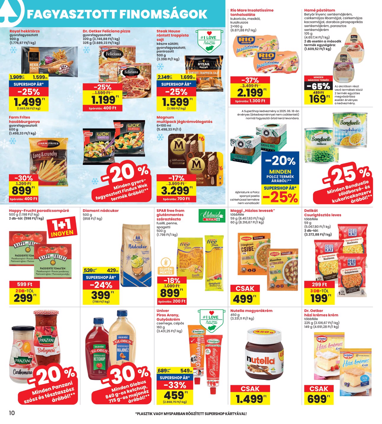 spar - INTERSPAR akciós újság, érvényes 06.19. - 06.25. - page: 10